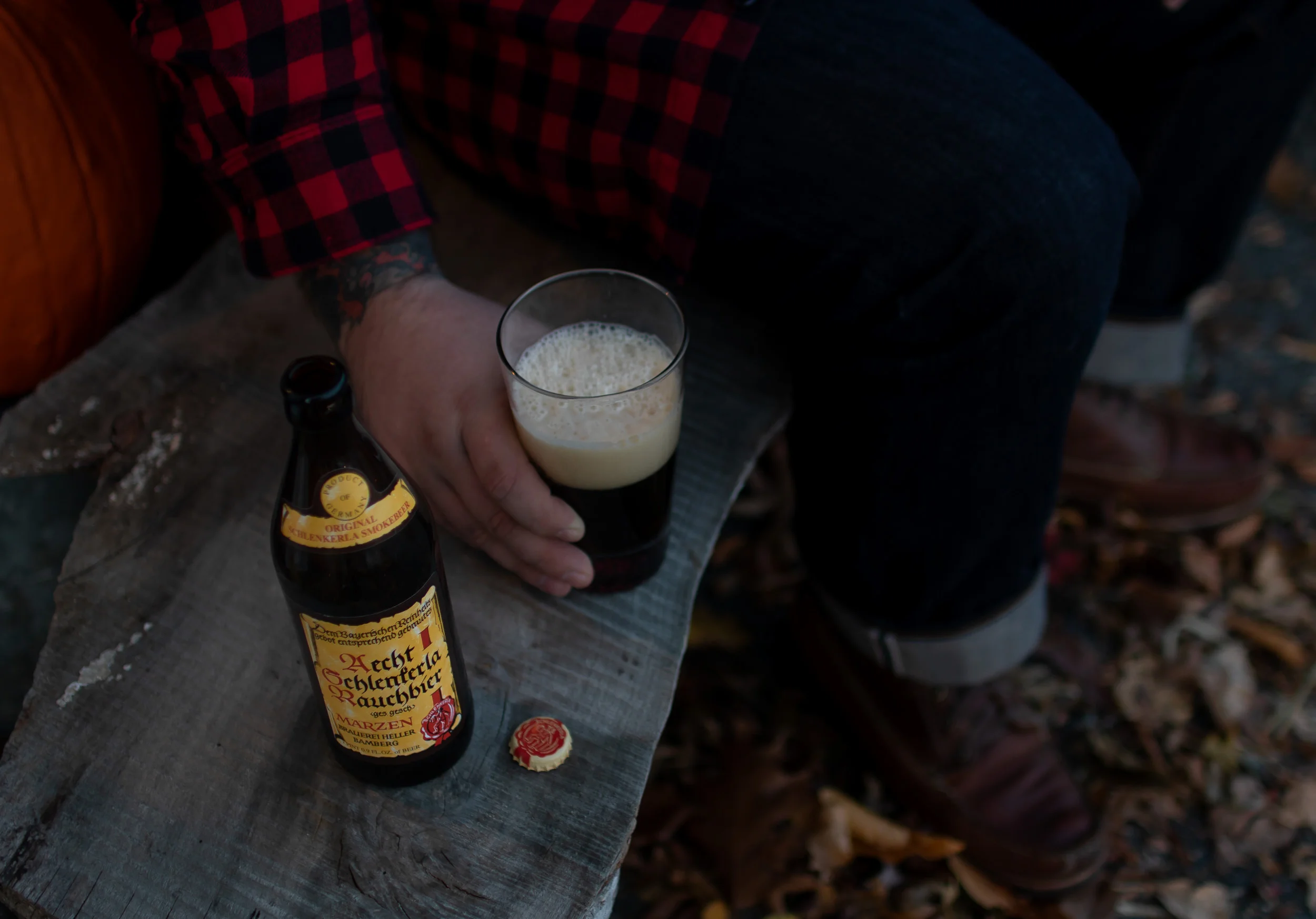 Schlenkerla Marzen Smoke Beer | Photo by Stephanie Cornell