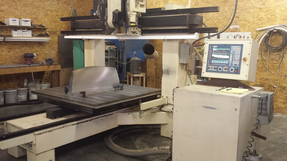 2002 MotionMaster 5 Axis CNC Router SB-555X