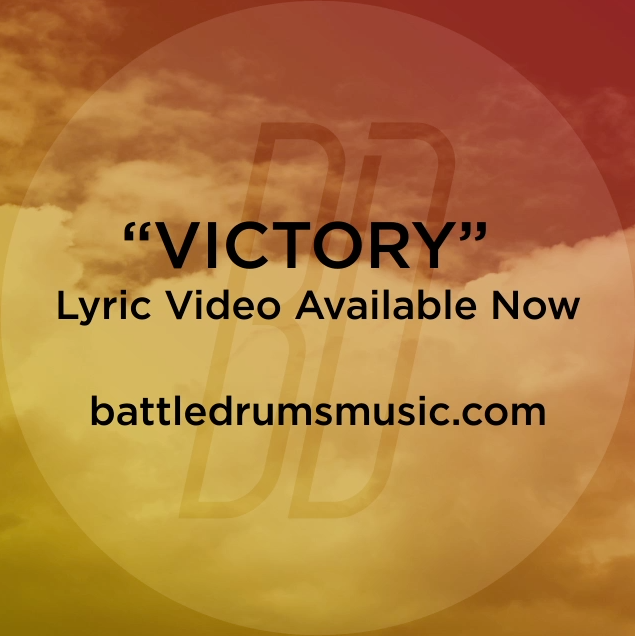 Did you see Battle Drums' "Victory (The War is Over)" lyric video yet? The War Is Over drops July 3. #thewarisoverb