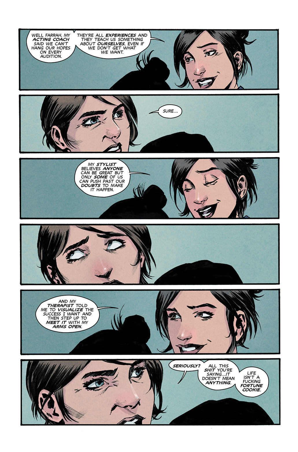 GLITTERBOMB #1 PAGE 8 IMAGE COMICS