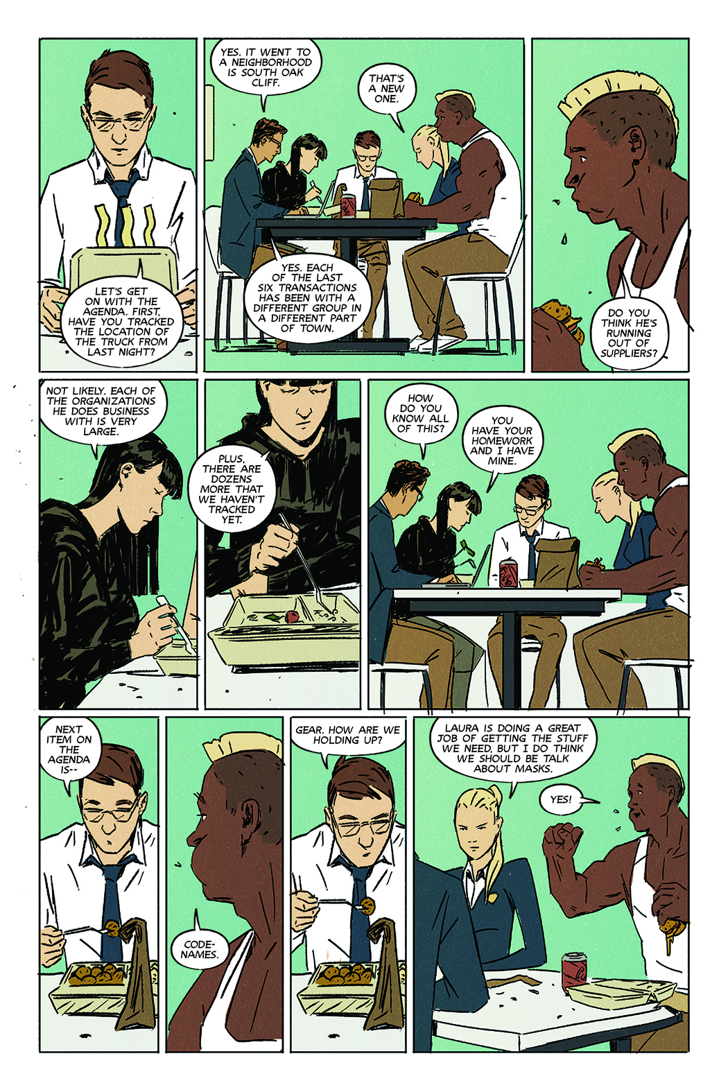 NIGHT OWL SOCIETY #2 PAGE 13 IDW