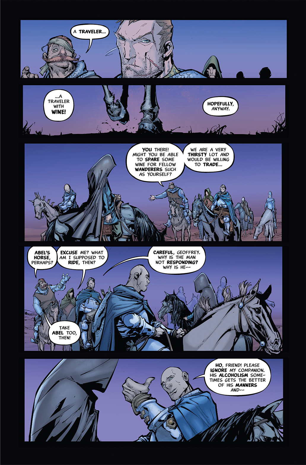 PESTILENCE #1 PAGE 14 AFTERSHOCK COMICS