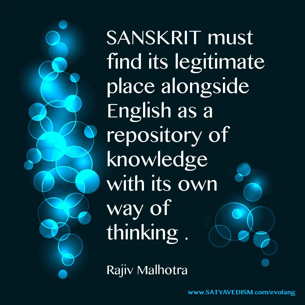 SANSKRIT & KNOWLEDGE