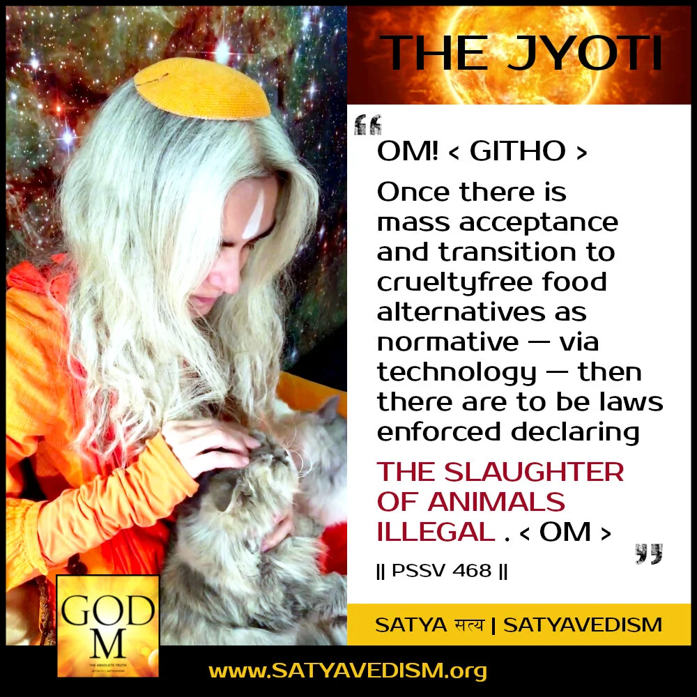 PSSV 468 | OM! SLAUGHTER OF ANIMALS