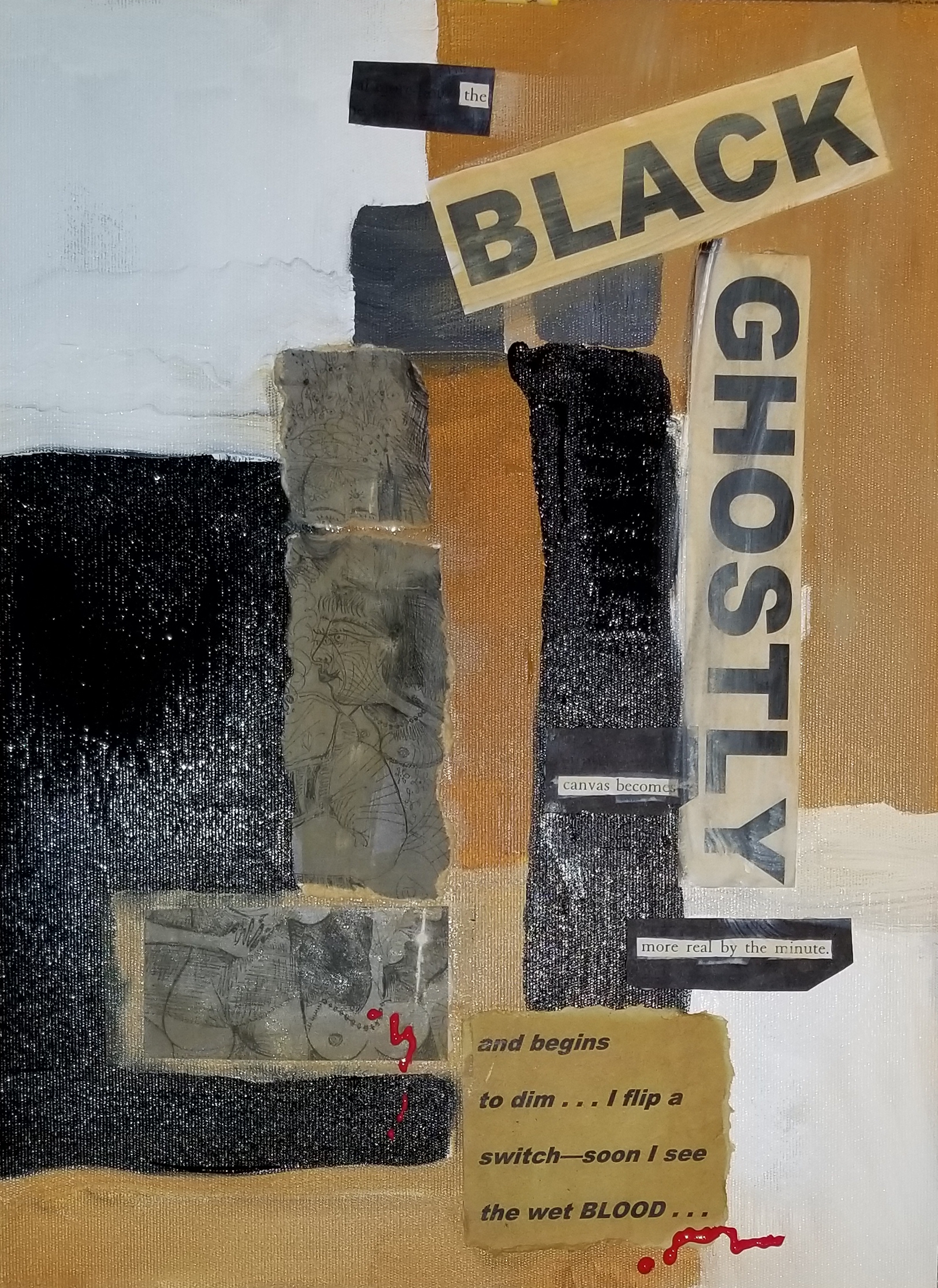 The Black Ghostly Canvas