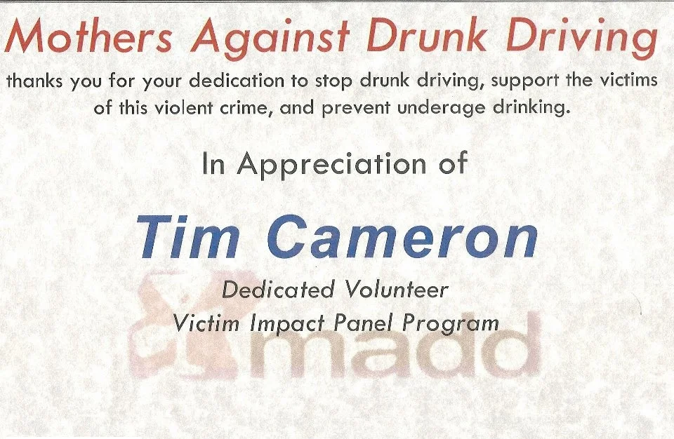 MADD Ramsey/Washington County Victim Impact Panel