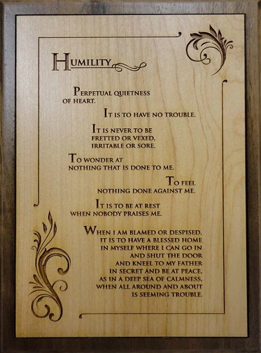 God "Grant" Me the Serenity and Humility (whatever that is) and a Little Laughter