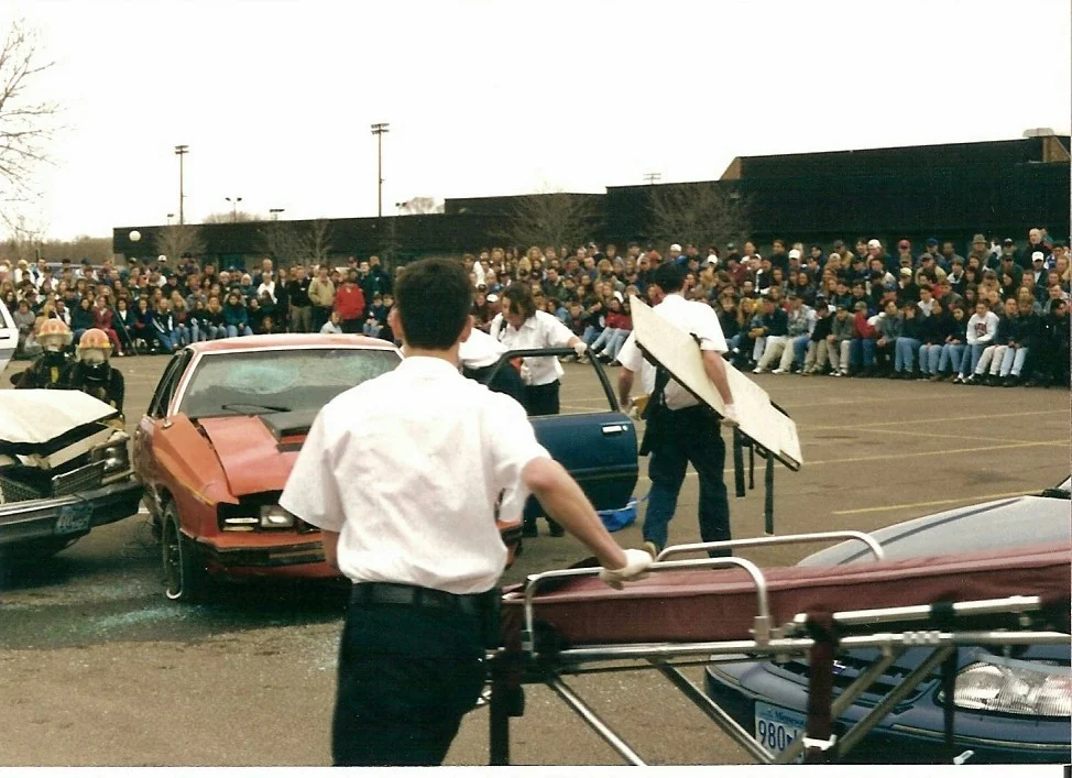 MOCK CRASH ~ White Bear Lake High School