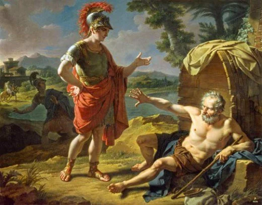 Psycho-horticulture:  Diogenes &amp; Alexander, Obstacles to the Sunlight (of the Spirit); Treatment or Prison?