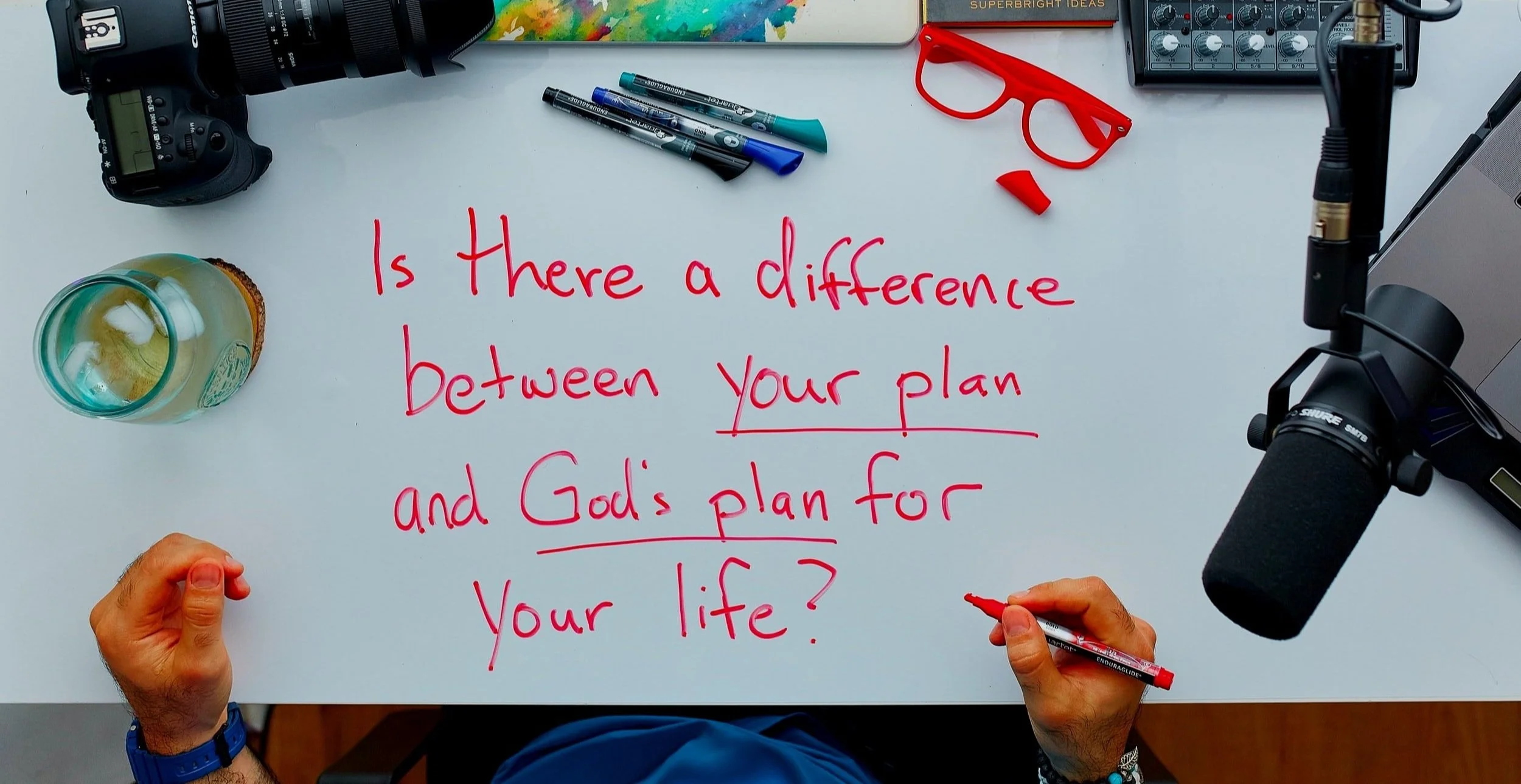 My Sponsor used to say, “When I wanna make God laugh, I just tell ‘em MY plans.  God’s Plan.  The is One who has all power, that One is God...