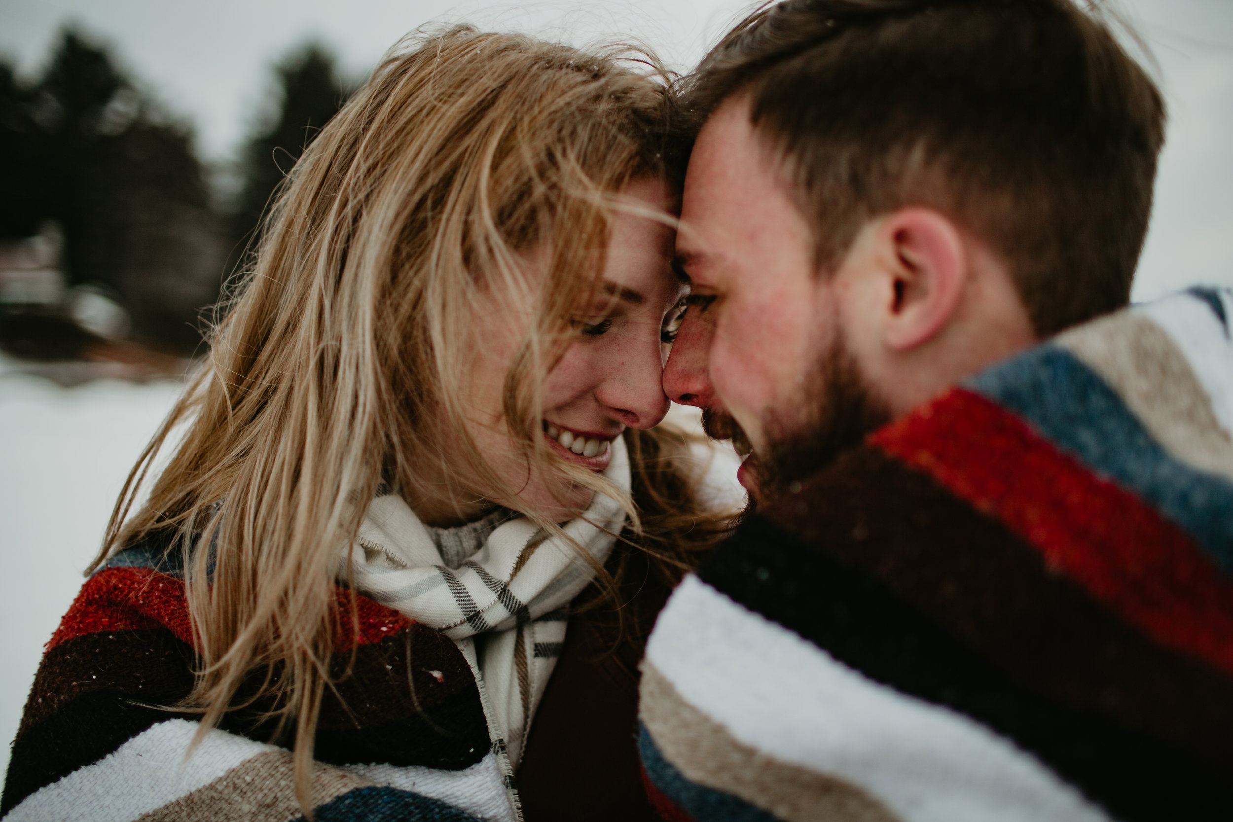 Adam &amp; Liz // Adirondacks Engagement Session