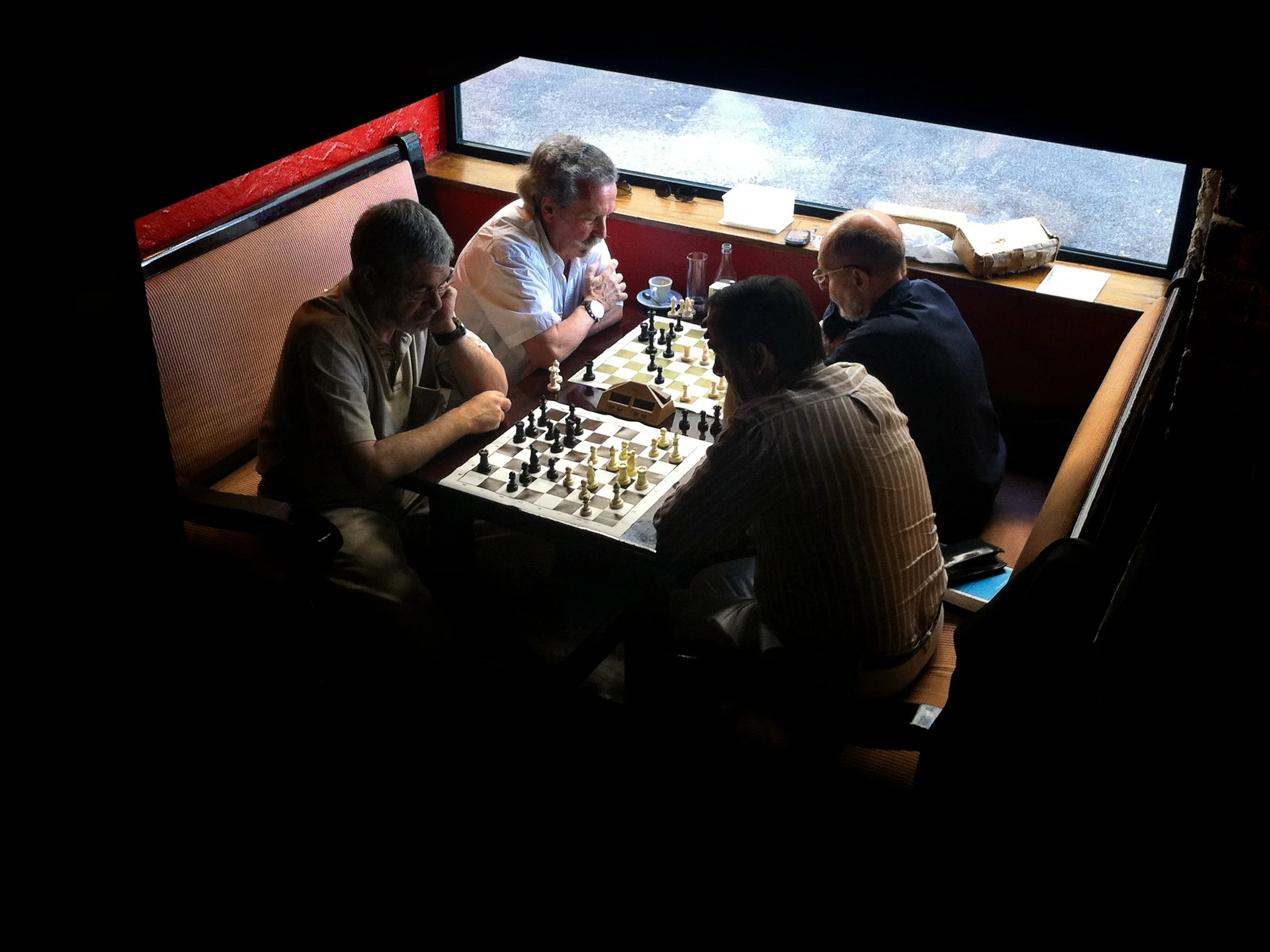 chess at the pub