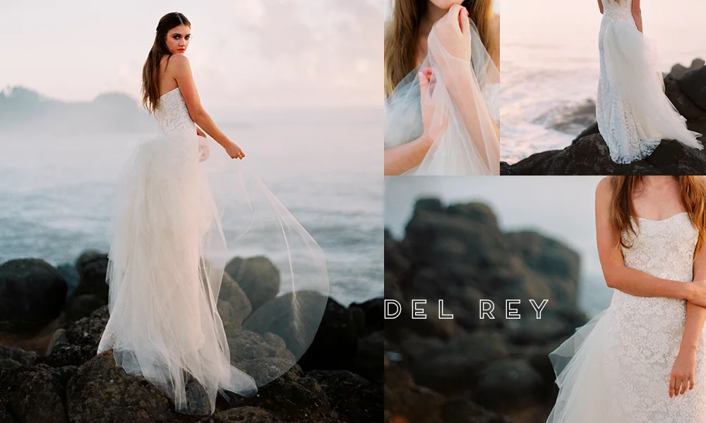 Gossamer and ethereal, Del Rey seems right at home at the coast.