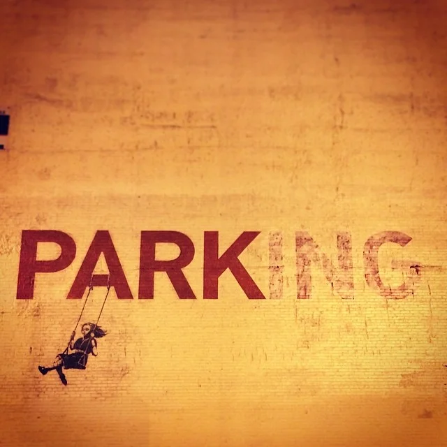 Found a Banksy in LA that's entirely relevant to my art and politics.
