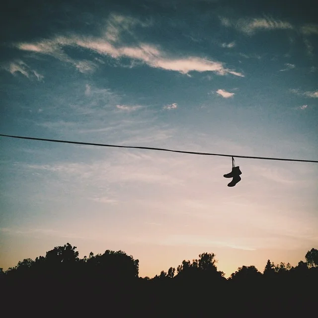 Found some shoes on one adventure...