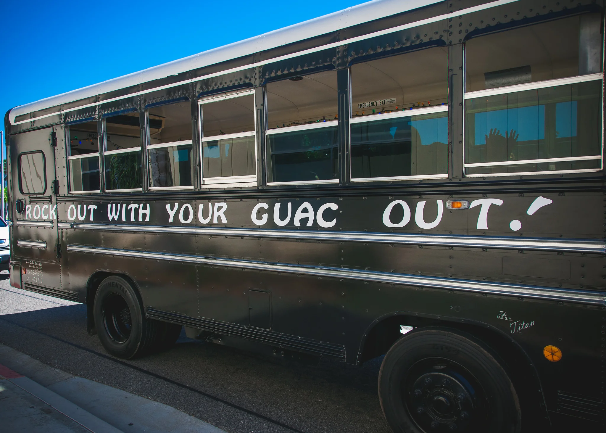 I rocked out with my guac out...
