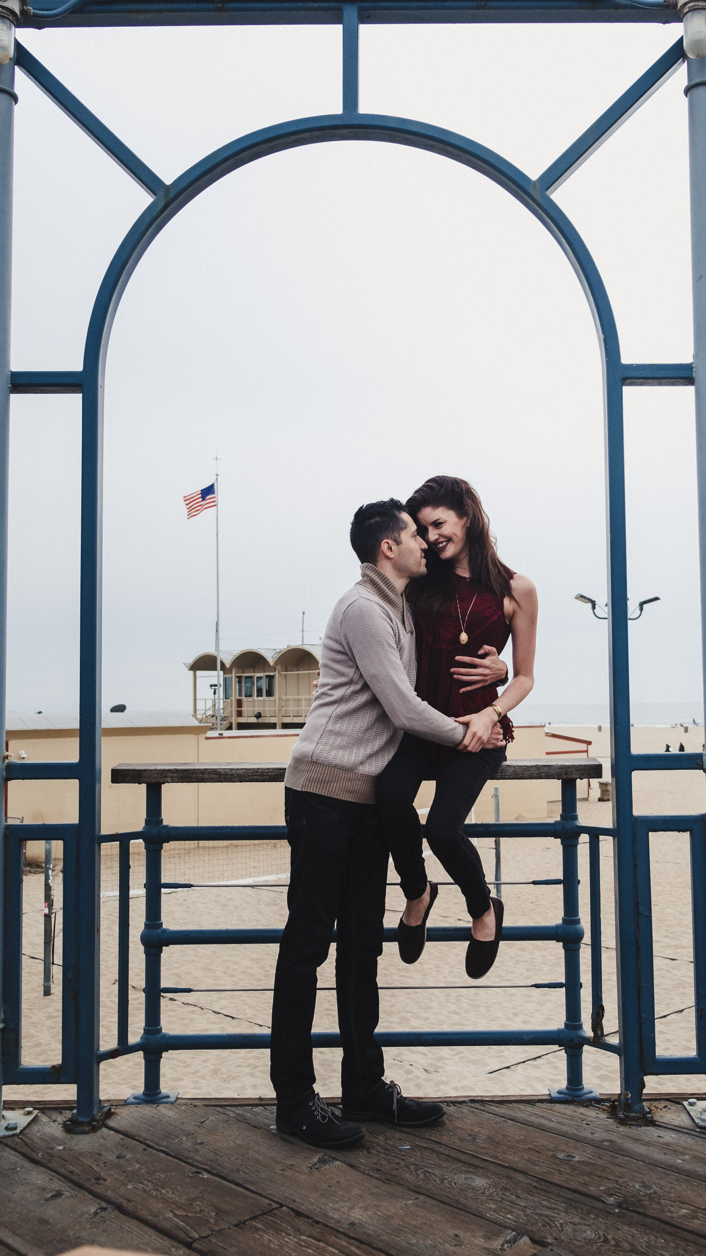 sEmily + Edward - Couple's Session, Santa Monica CA-16.jpg