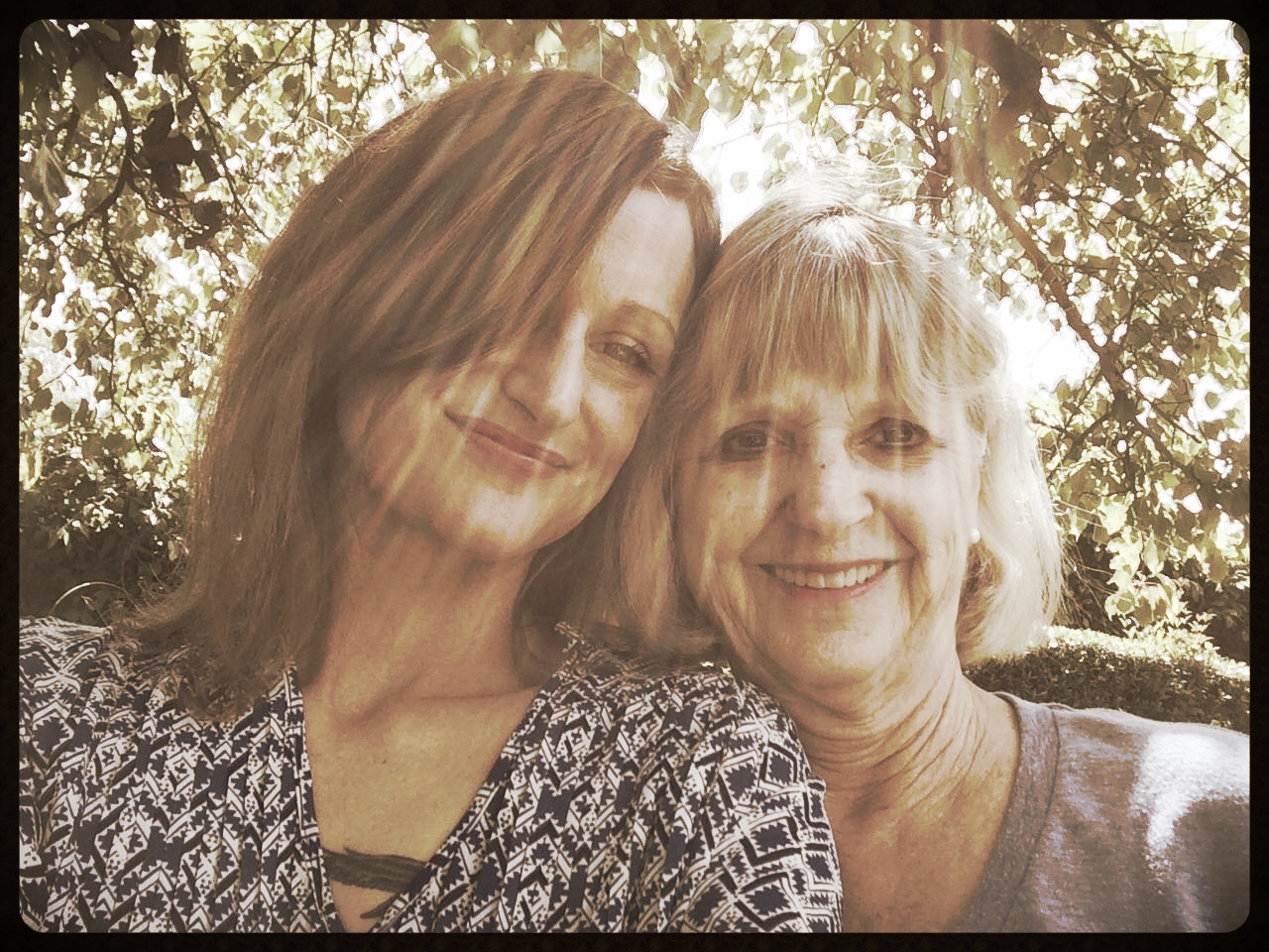 Me and my mommy, this summer. 