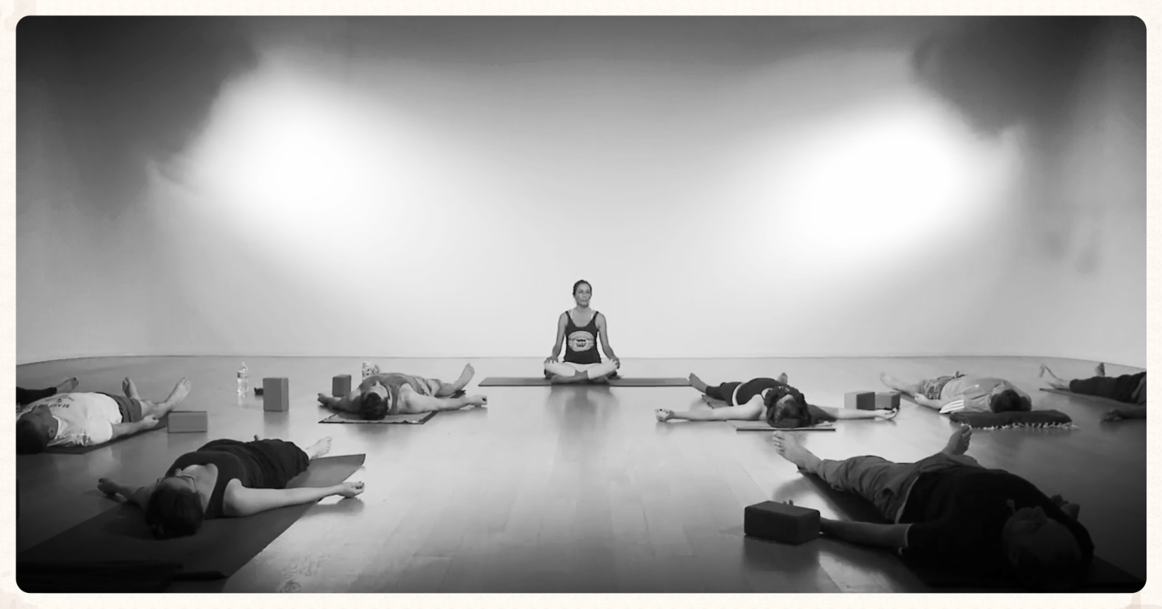 This Yoga Nidra set by Kia Miller on YogaGlo was a life saver. I did it most nights before bed, and some nights just listened to it on my headsets as I was falling asleep.