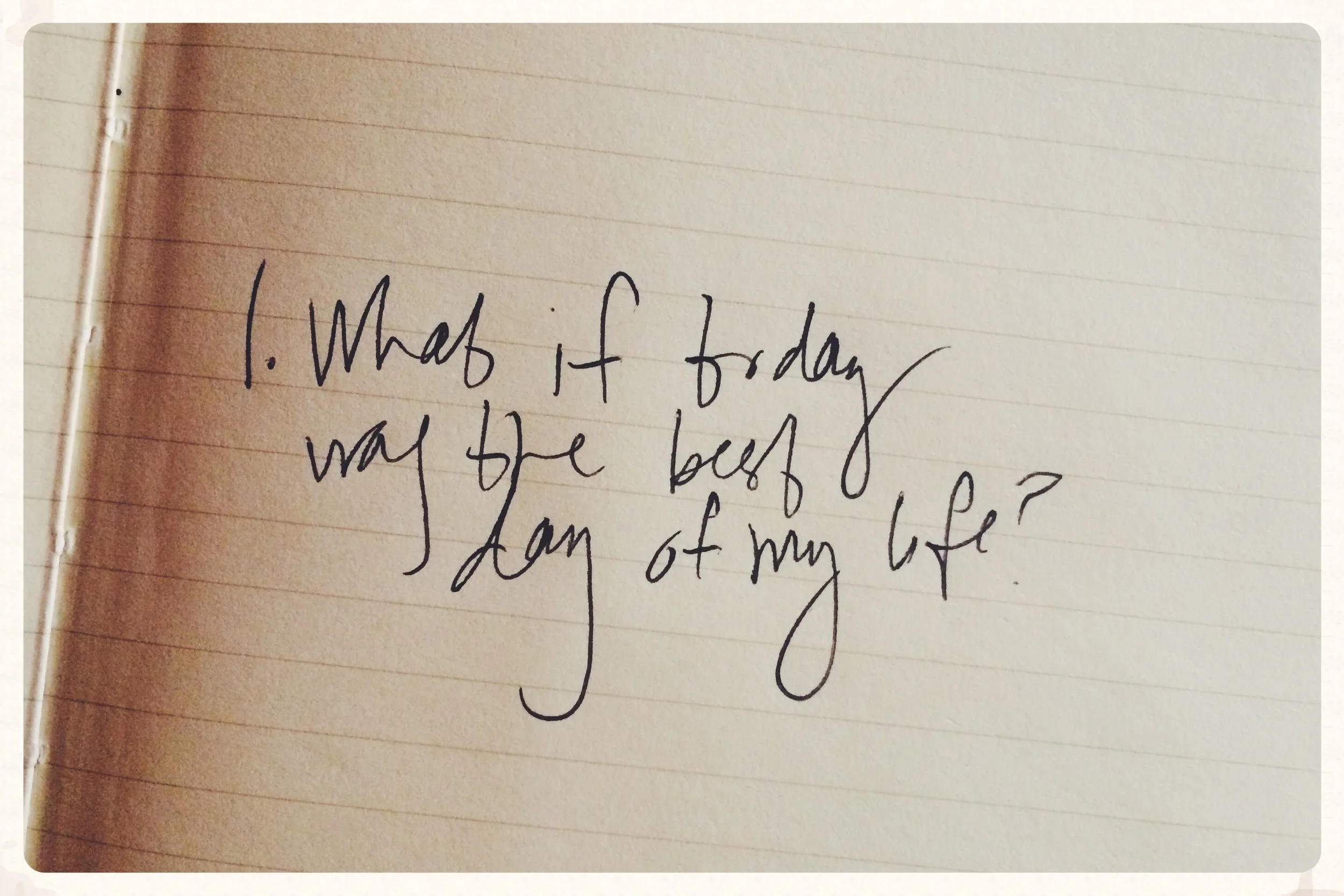 Basically every day, this. 