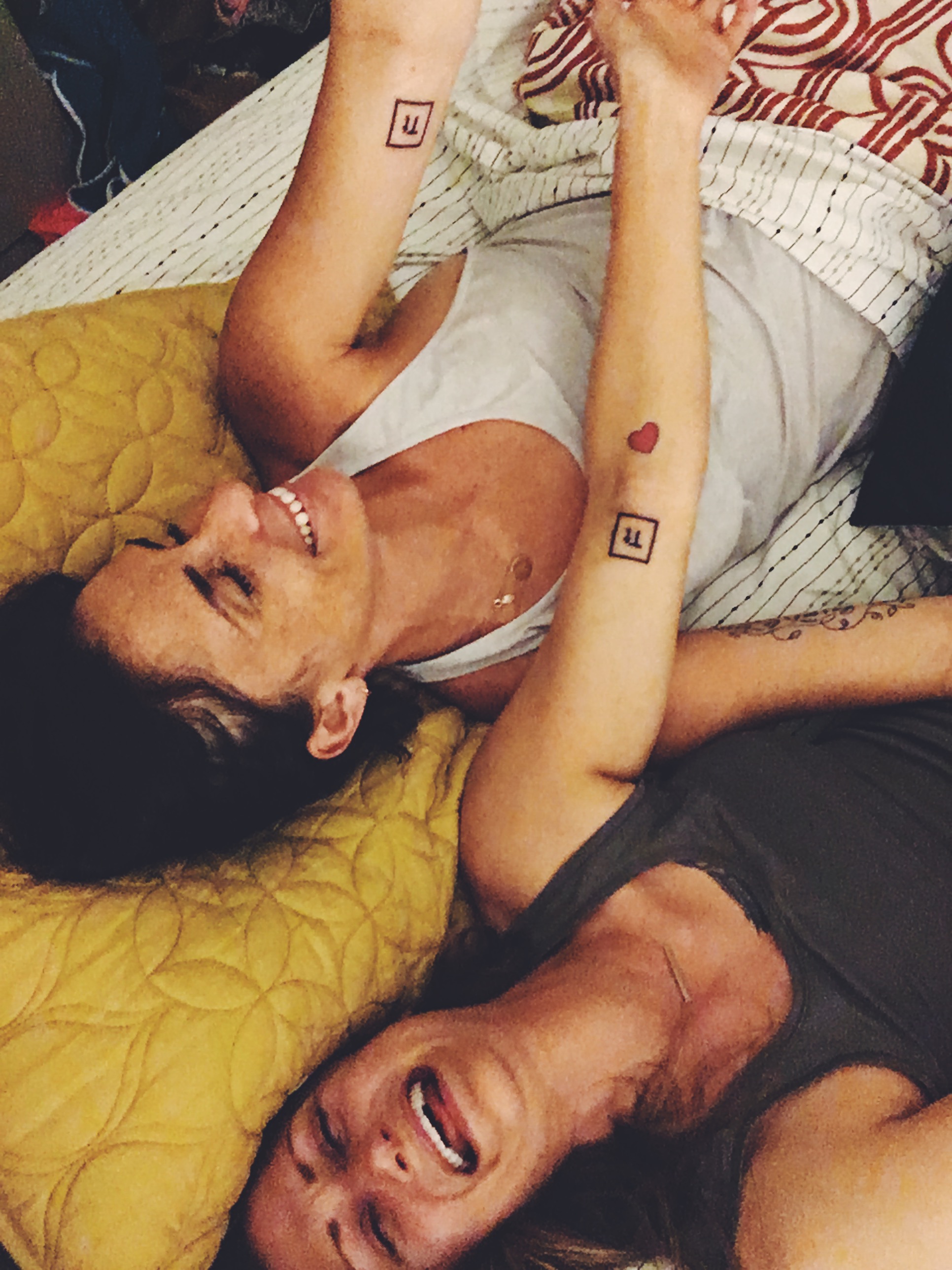 My favorite Teetotaler in my bed giving us all some good side-boob.