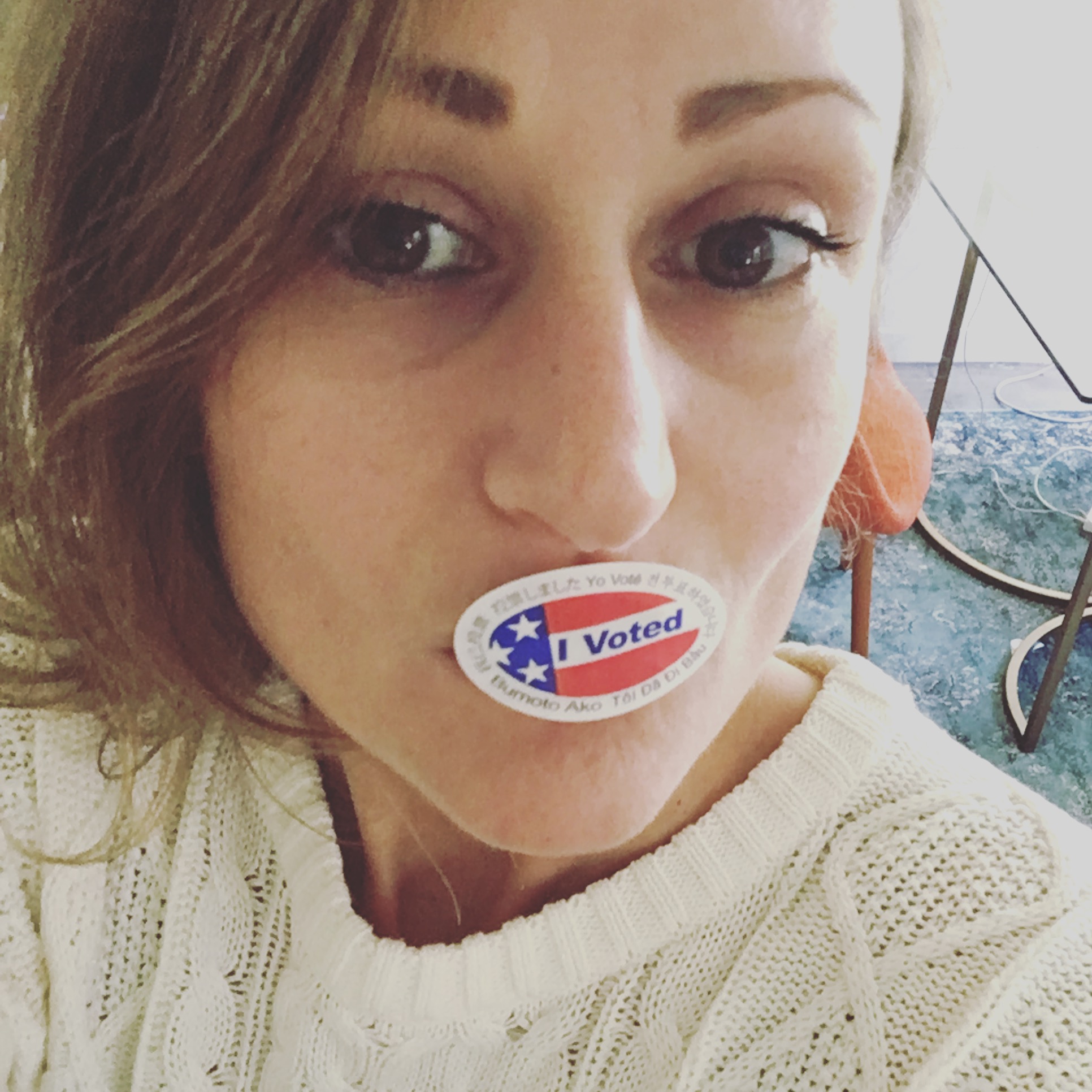 An "I Voted" sticker takes a private, non-observable act and turns it into an observable trend, creating social proof that other people are doing it.
