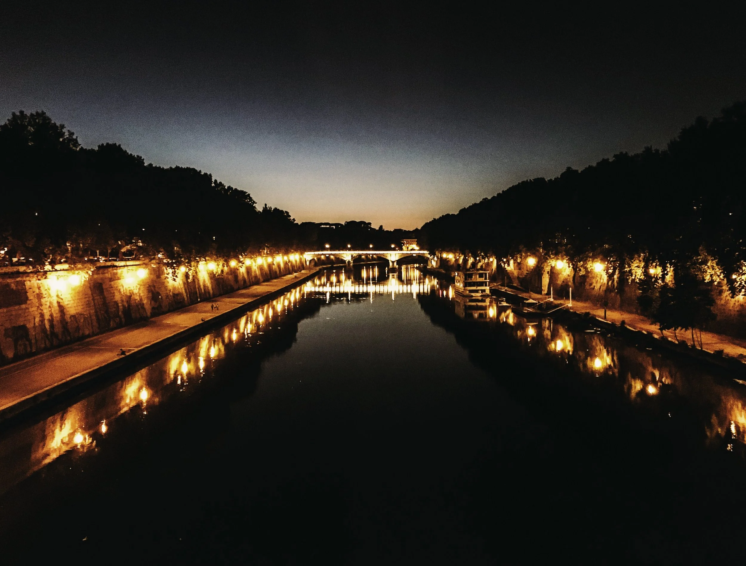 Before. Rome, August 2016, Ponte Sisto. 