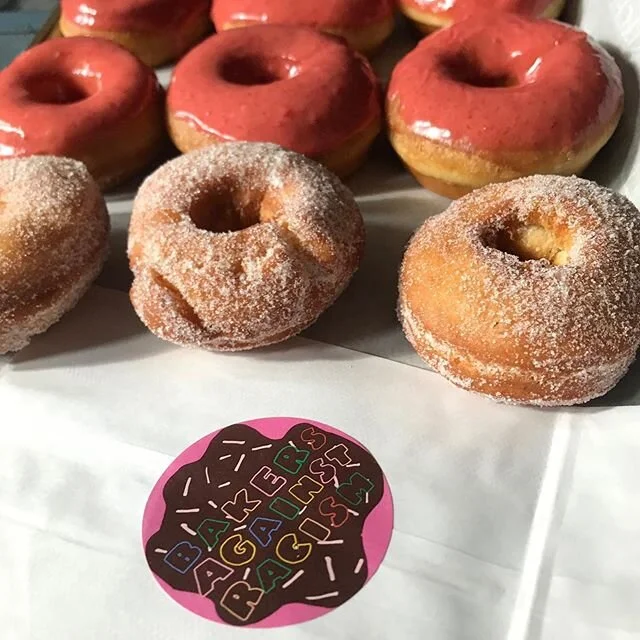 Today at the shop.

100% of @haveagoodsandwich donut sales will go to Assata&rsquo;s Daughters.
Plus! @oatly has made an incredible pledge to match donations up to $1000!

If you can&rsquo;t make it and want to see your donation matched, Venmo @fourl