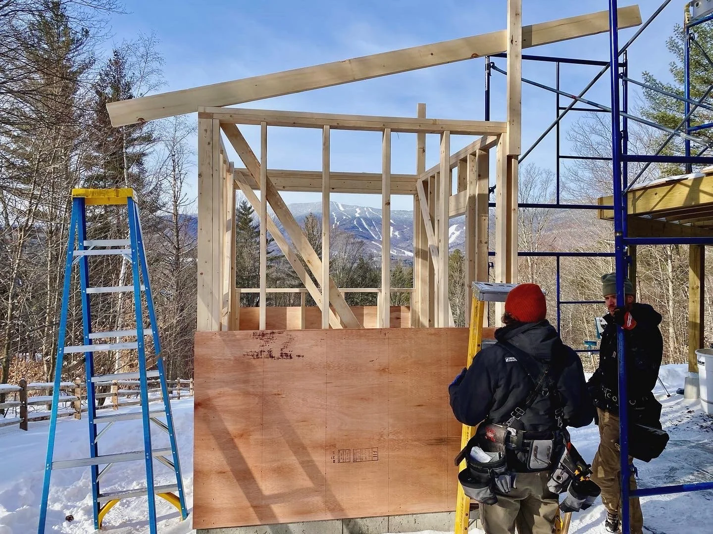 sauna framing. vermont pro construction.JPG