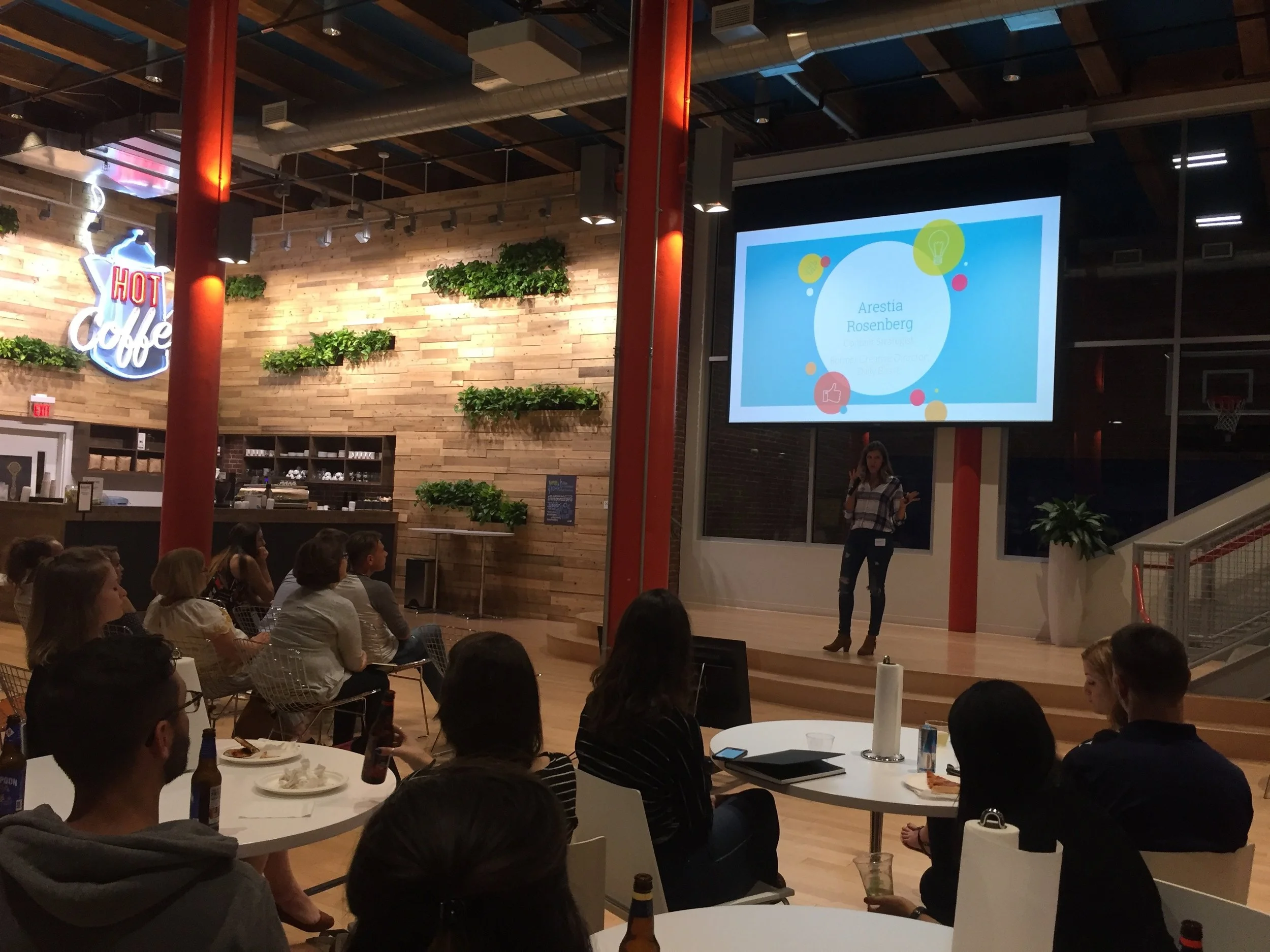 Arestia Rosenberg on core values and not backing down.