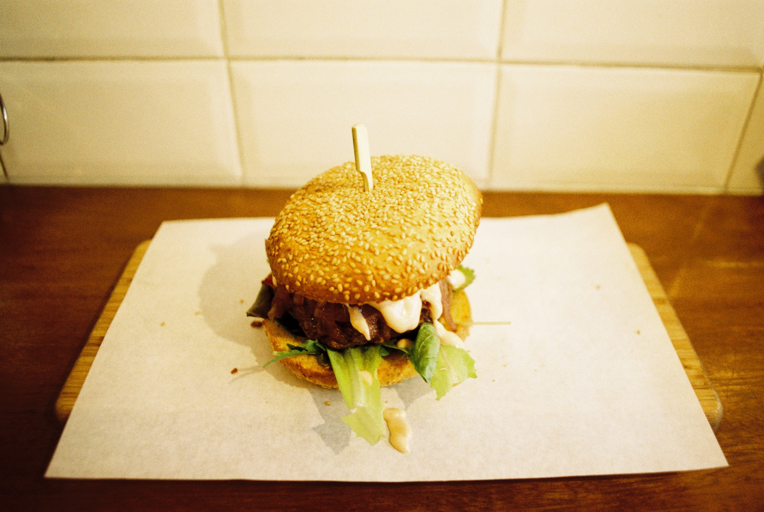 "Dutch Beef Burger" Lombardo's Amsterdam. Perfect.