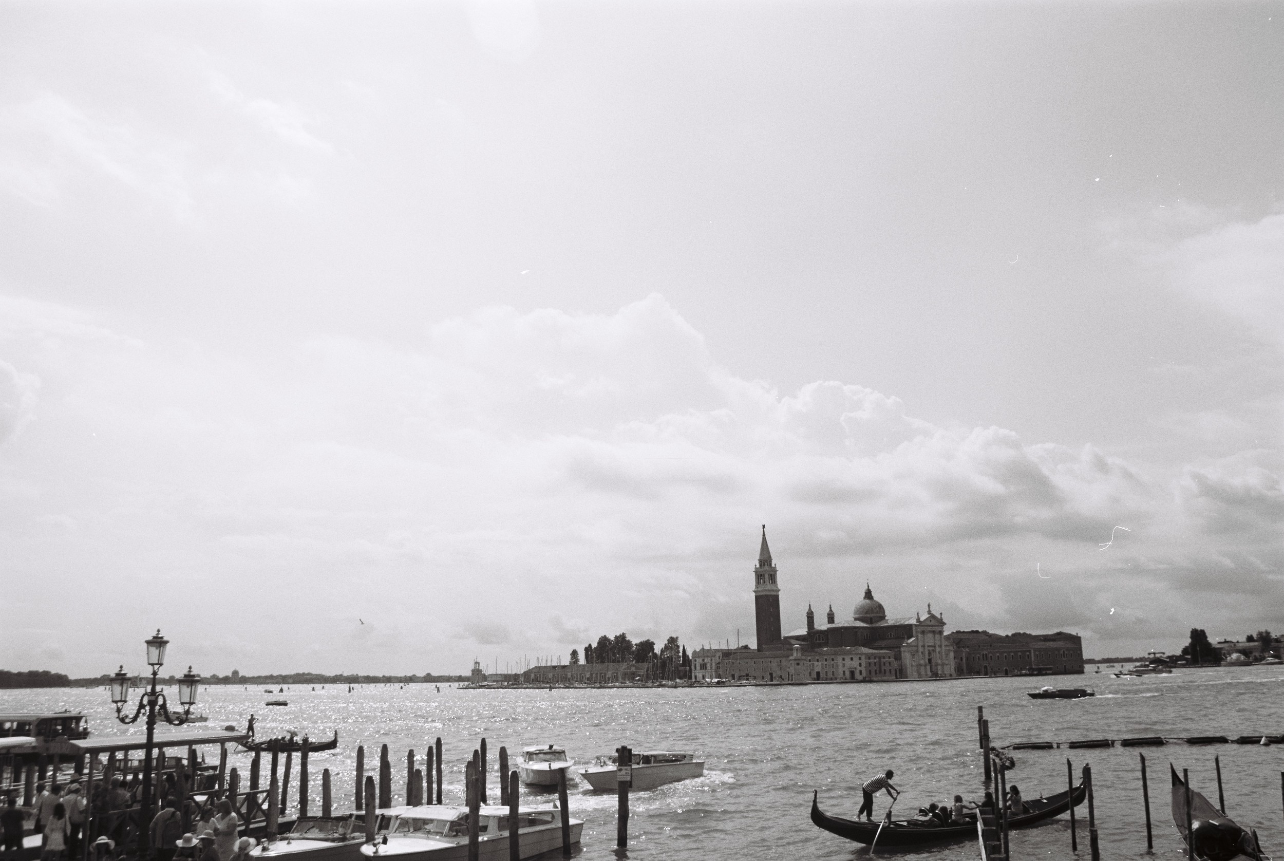 Sea Lane. A perfect day in Venice by seeing the sea.