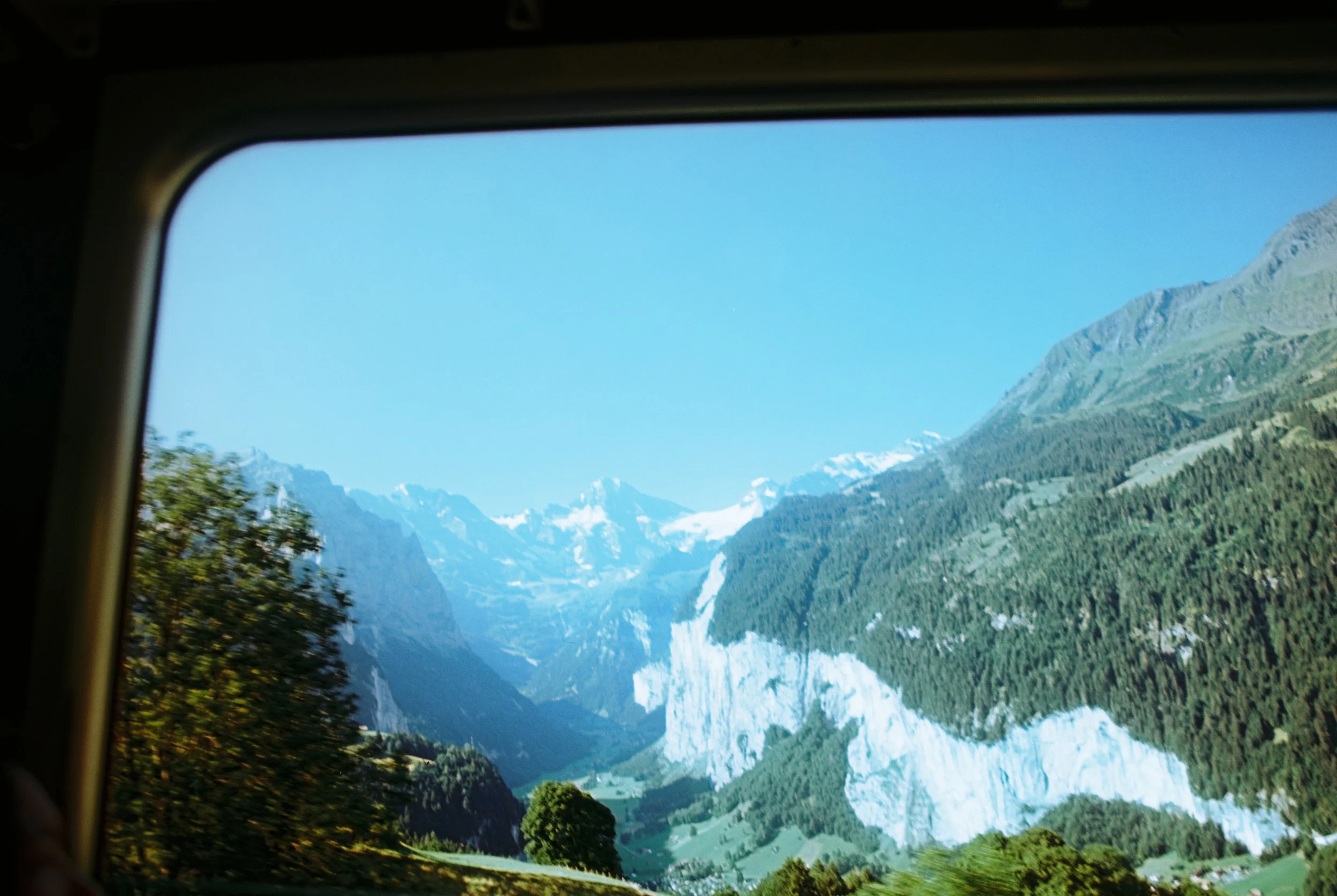 Lauterbrunnen Valley, on the path to Jungfrau, Switzerland