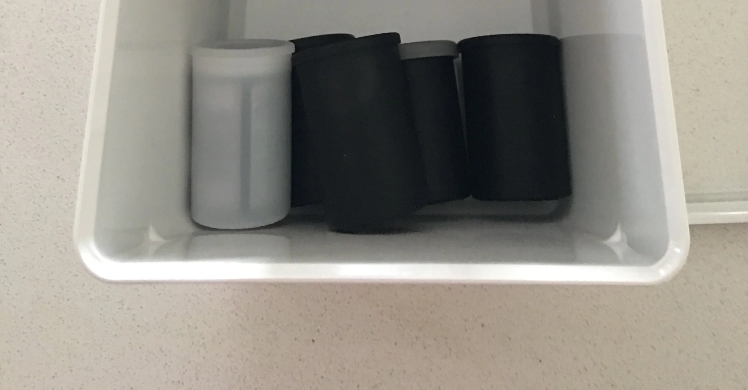 Friends in the fridge.