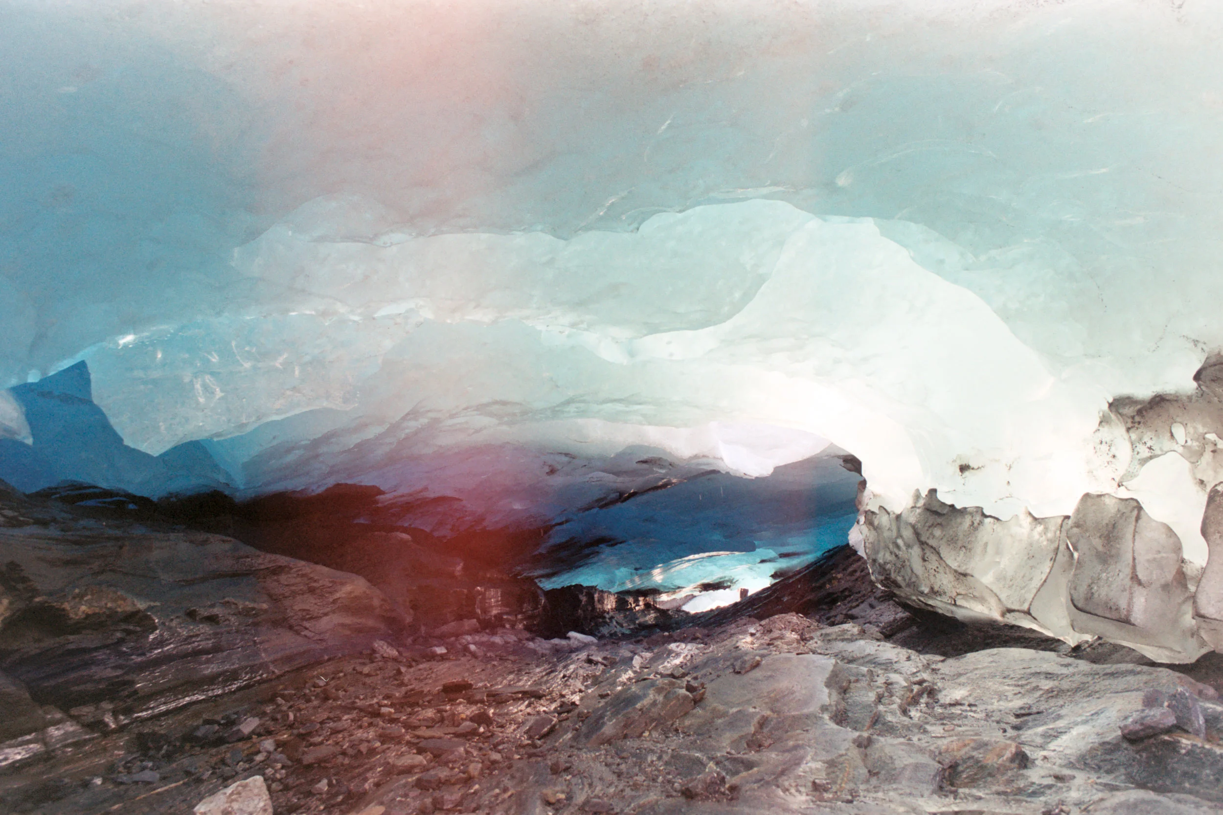 Ice cave.