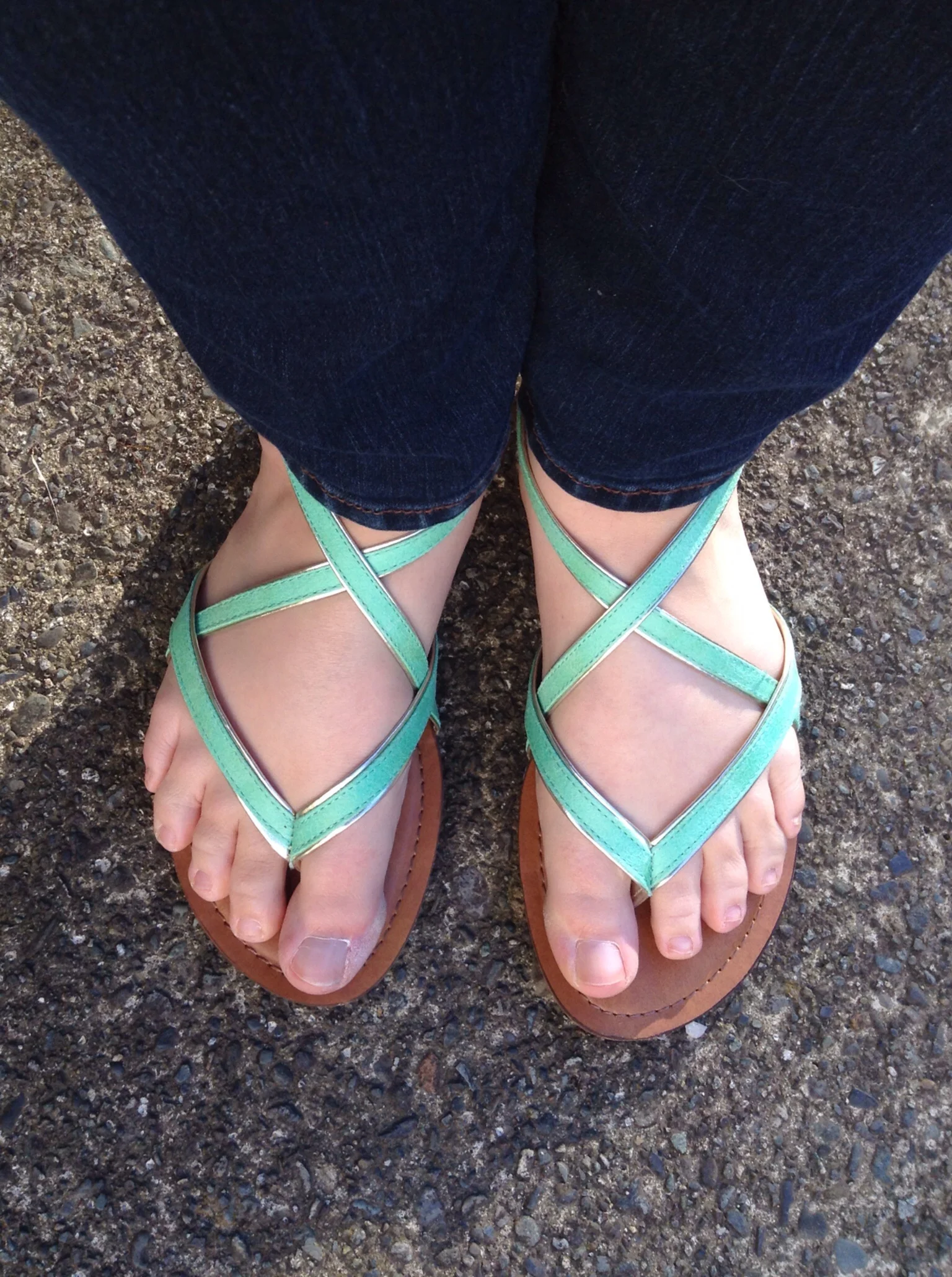 I wish you could buy a single pair of shoes in two different sizes. Come on left foot, why you gotta be so short?