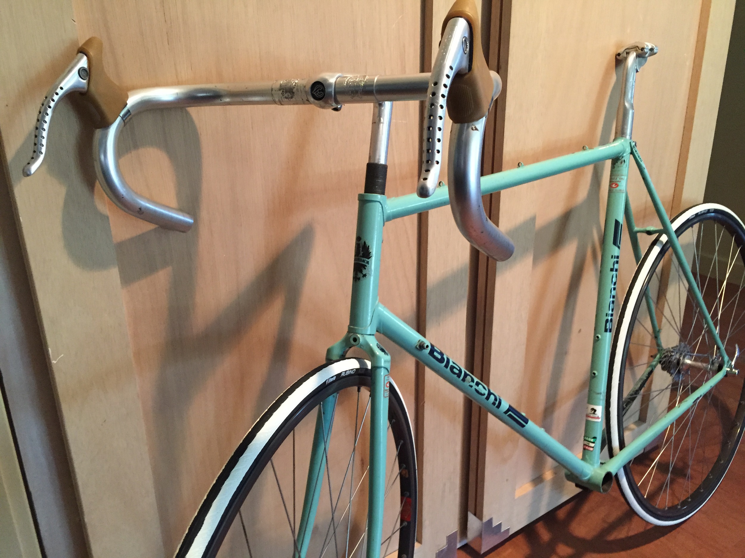 Bianchi frame, all campy parts...I have an Italian fetish