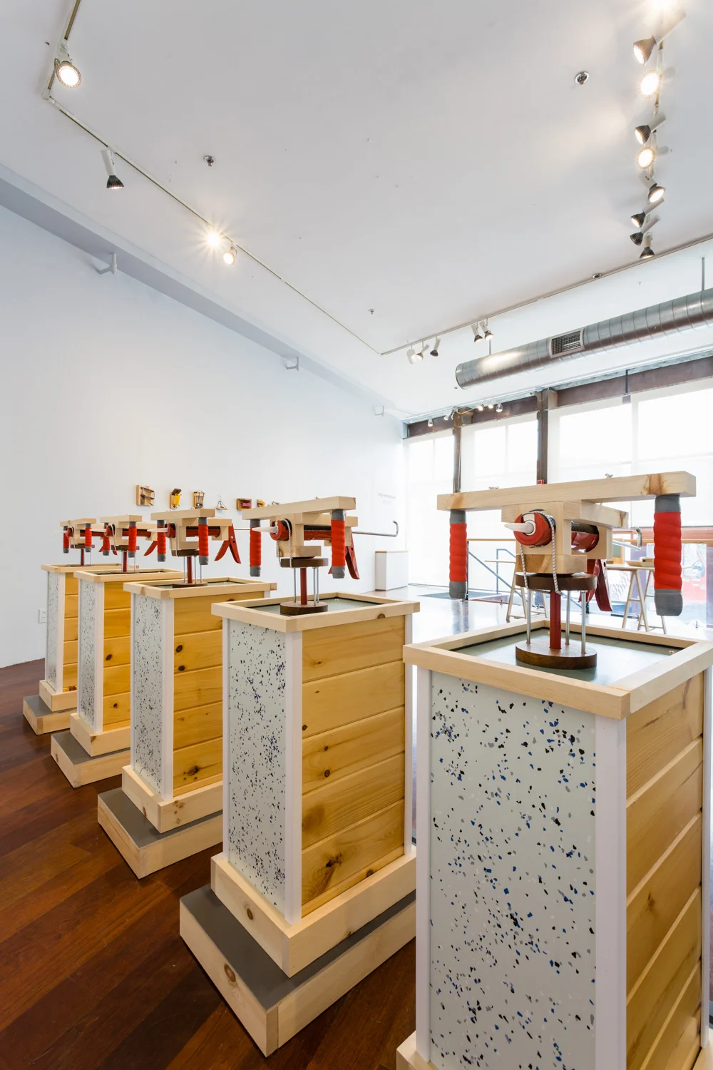 Imaginate at Boston Sculptors Gallery (2016) Crown (2016) (detail) Installation Photo Courtesy of Matthew Gamber