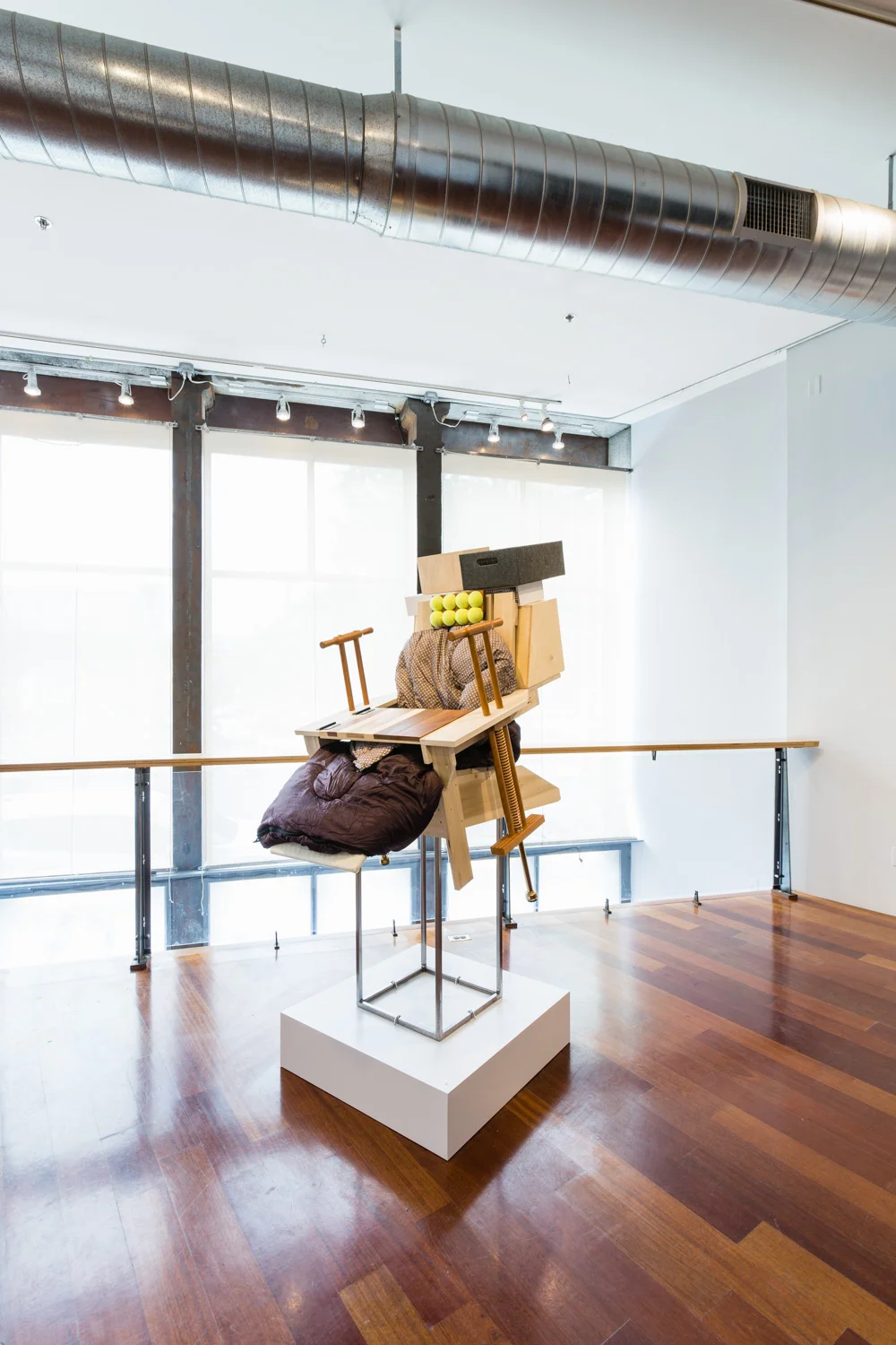 Imaginate at Boston Sculptors Gallery (2016) Bounce (2016) Installation Photo Courtesy of Matthew Gamber