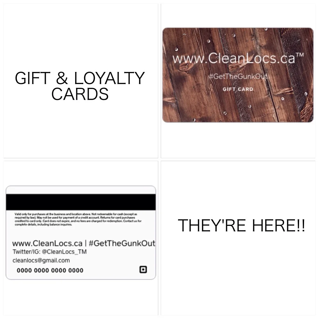CleanLocs Giftcards are great for Birthdays, Holidays, University Grads and more! CleanLocs Giftcards are also relodable making it easy to budget your Loc Maintenance and earn CleanLocs credits!!