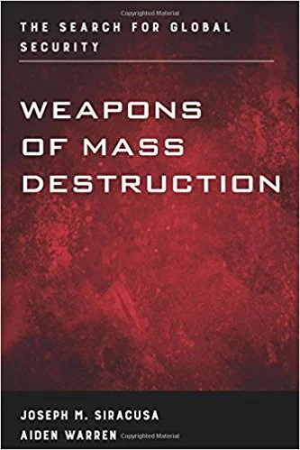 One of Professor Siracusa's books of weapons of mass destruction.