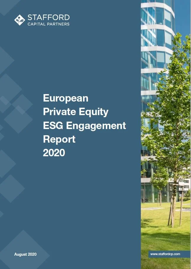 European PE team publishes 2020 ESG REPORT