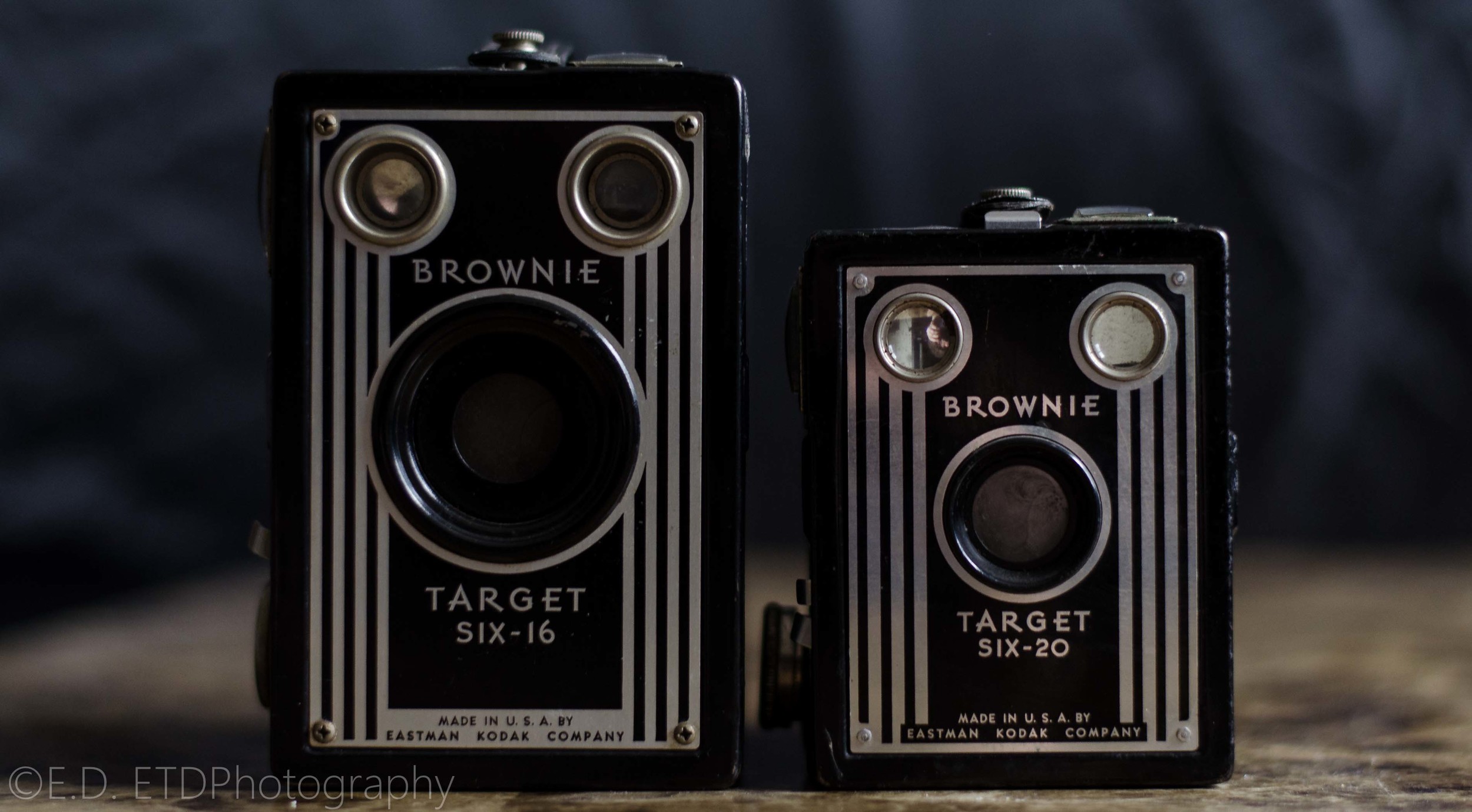 Vintage Camera Collection: Target Brownie Six-20 and Six-16 ...