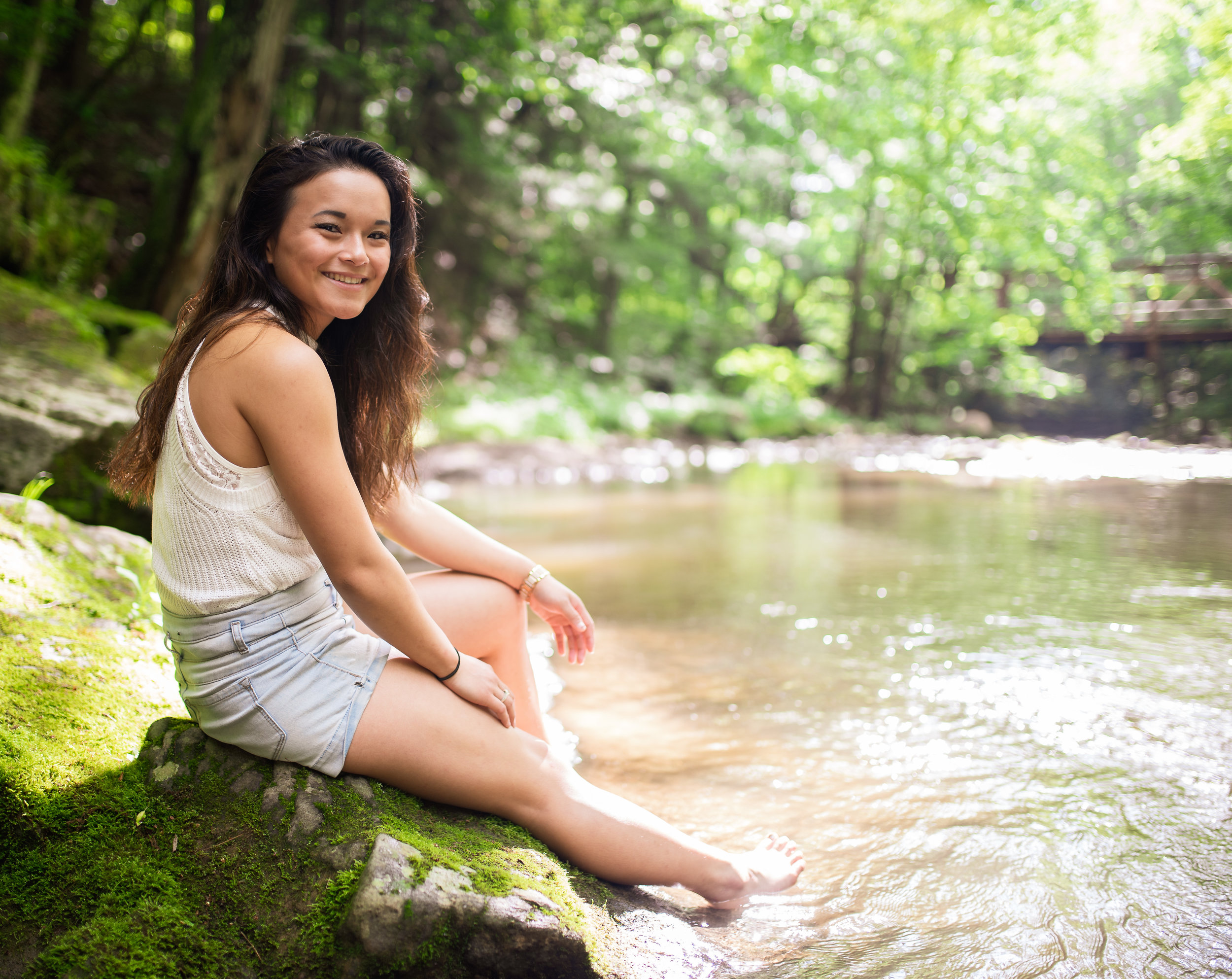 Summer Portraits at Mill Creek by Allegheny River Trail — ETDPhotography