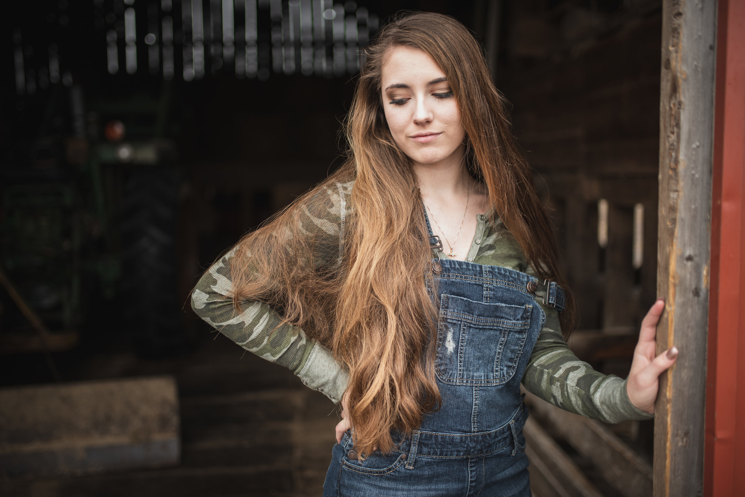 Barn Doorway Portrait