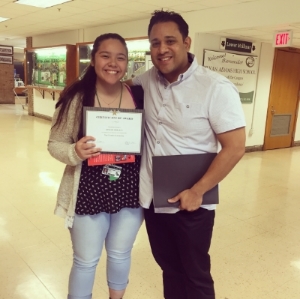 Genesis Morales from Bryan Adams High School in Dallas ISD.
