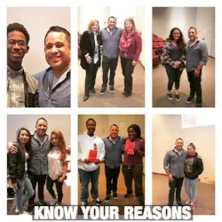Some of the Plano Senior High School students.