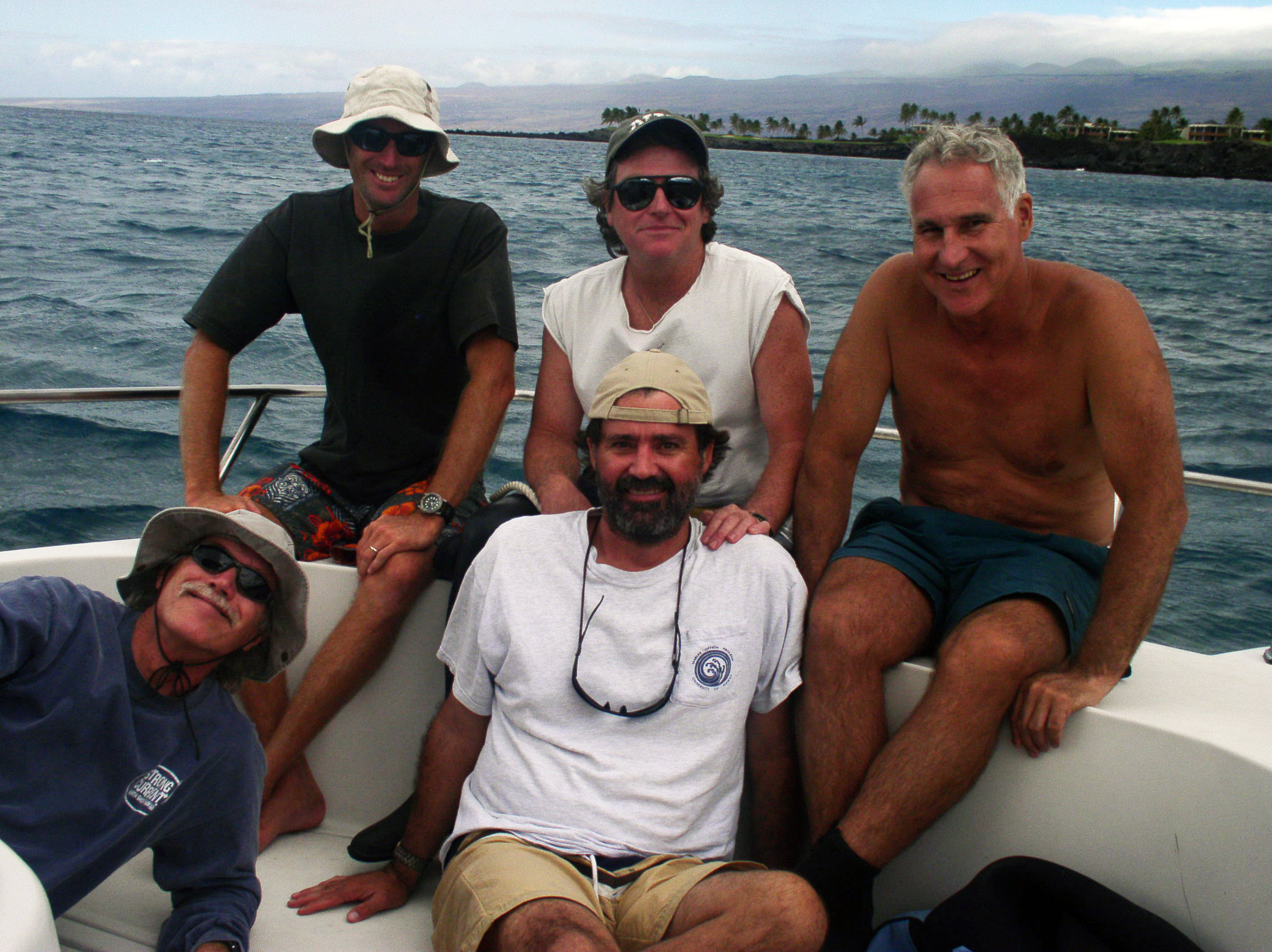 Kona Hawaii research team, 2002