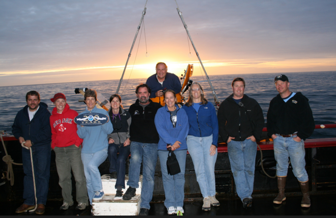 With NOAA Fish Habitat Science team Off Point Lobos,. 2007.