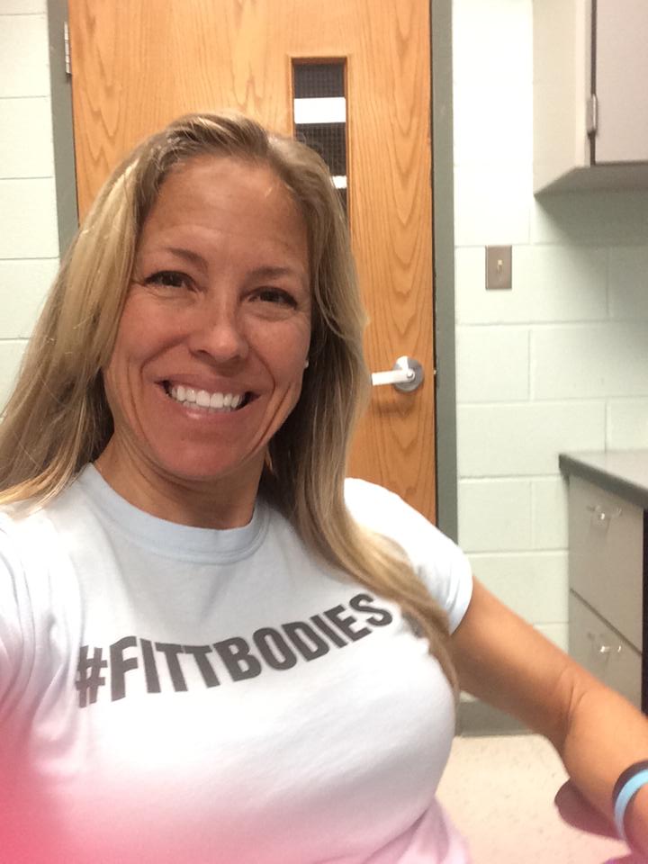 Bringing health and fitness information to my high school students.